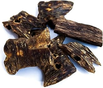 Ercao Chinese Kyara Agarwood Incense (Qinan Oud Incense) - Premium Natural Agarwood for Home Fragrance & Luxury Gifts (1000g - Medium Grade - Block)