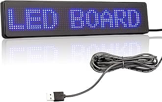 Blue LED Sign