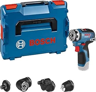 12V System GSR 12V-35 FC Cordless Drill/Driver (incl. 4 FlexiClick adapters, Without Battery/Charger, L-BOXX 102) – FlexiClick System