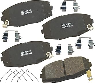 Bendix SBC336 Stop by Bendix Brake Pad, 4 Pack