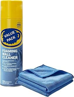 Wall Cleaner Spray with Cloth, 18 oz | Multi-Surface Stain Remover