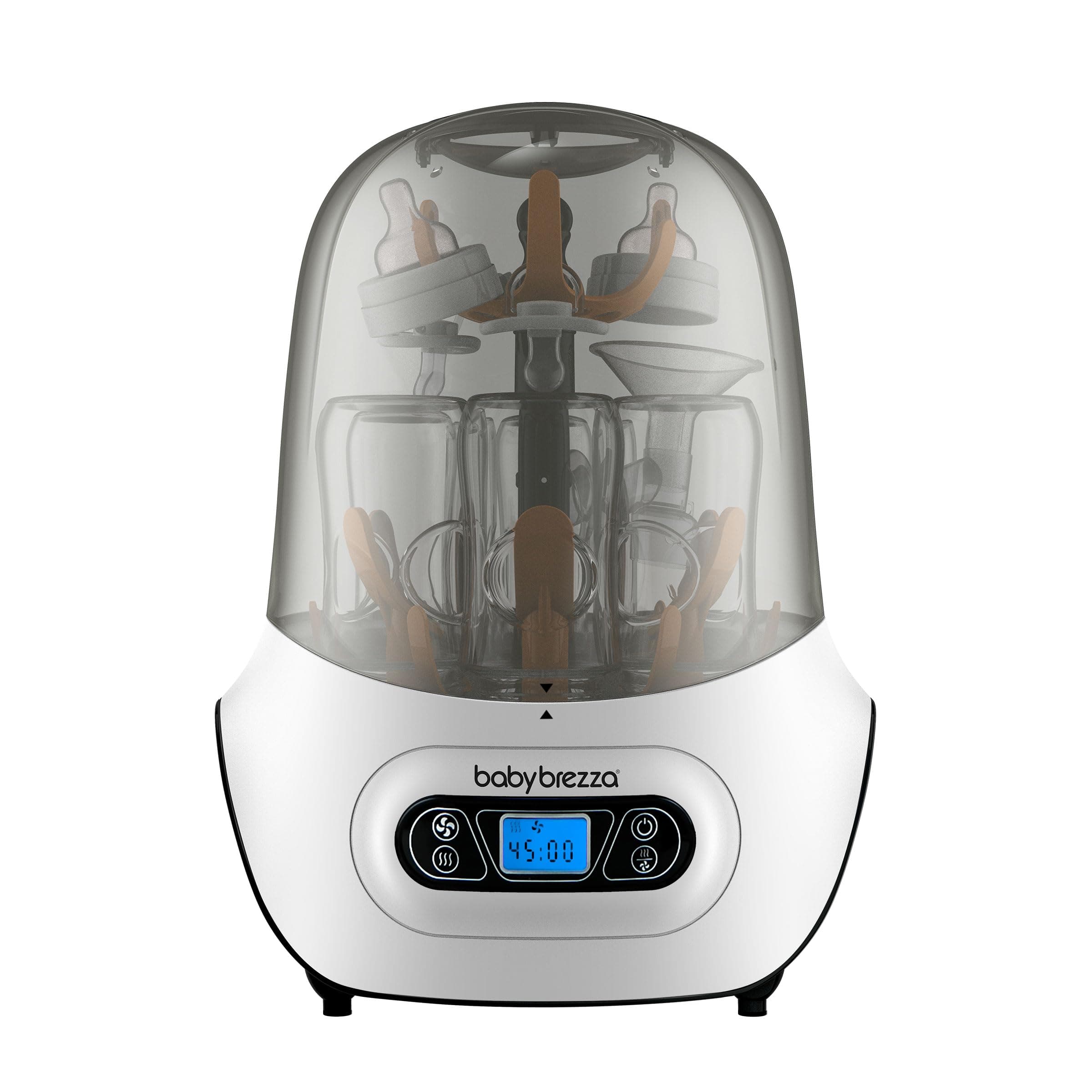 Baby Bottle Sterilizer and Dryer Machine – Electric Steam Sterilization - Universal Fit - Pacifiers, Glass, Plastic, and Newborn Feeding Bottles