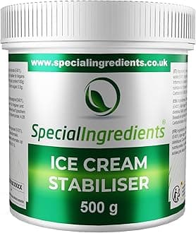 Ice Cream Stabiliser and Improver 500g - Vegan, Non-GMO, Gluten Free – Recyclable Container