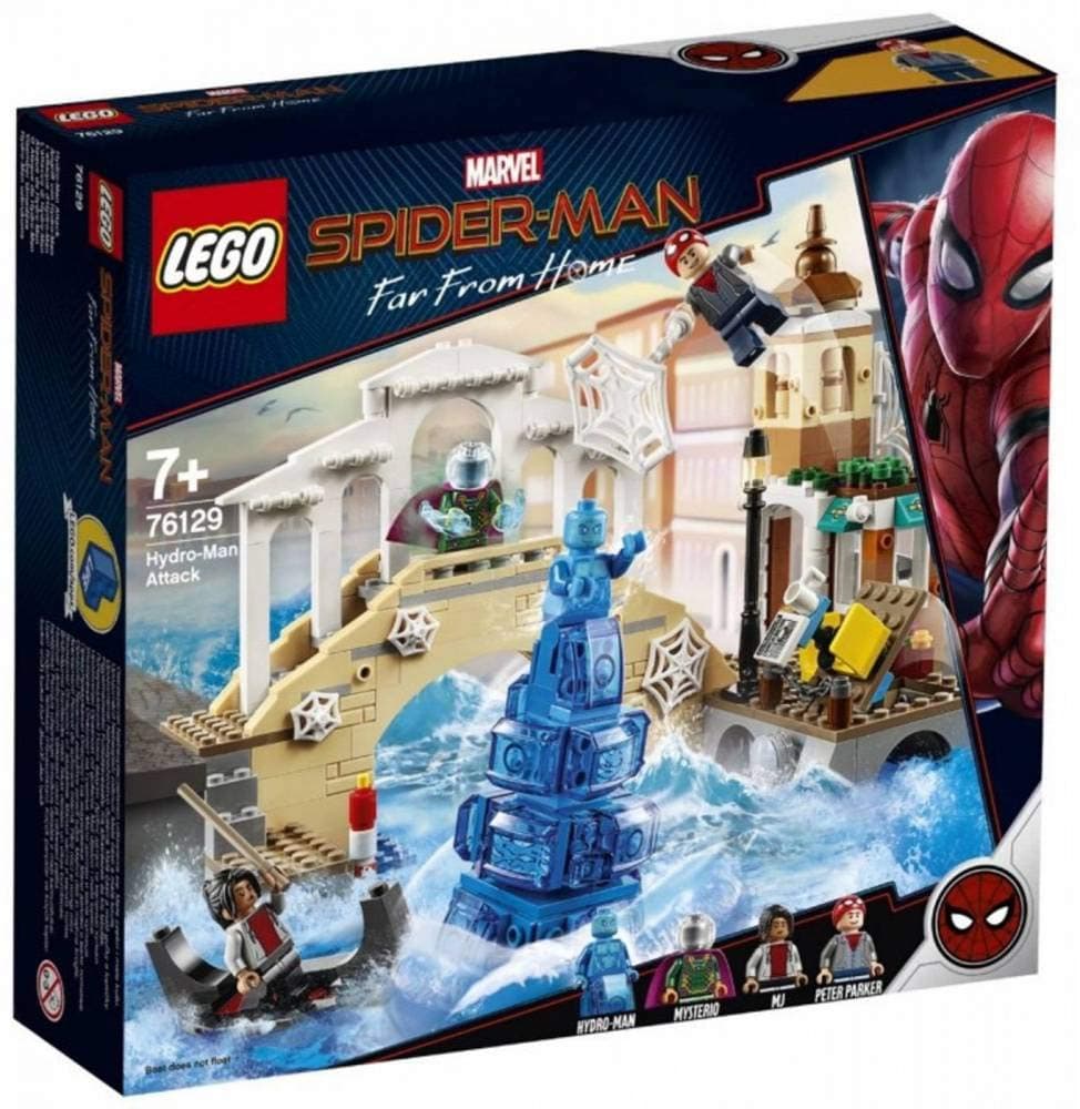 LEGO Marvel Spider Man Far From Home: Hydro Man Attack 76129 Building Kit (471 Pieces)