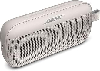Bose SoundLink Flex Portable Bluetooth Waterproof Dustproof Speaker -White Smoke (Renewed)