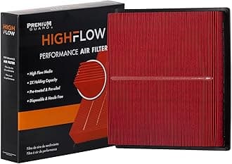HIGHFLOW High Performance, Pre-Oiled Disposable Engine Air Filter PA99267X | Fits 2019-2025 Toyota RAV4, 2018-2024 Camry, 2019-2025 Lexus ES350, 2023-2025 RX350