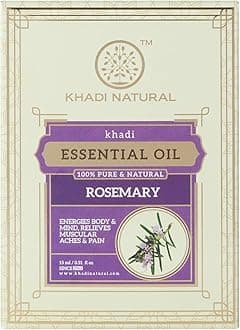 Khadi Natural - Ayurvedic Rosemary Essential Oil, 10ml