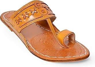 Kolhapuri Chappal for Men | Leather Slippers | Kolapuri Chapal - CS-AB-Parent A13