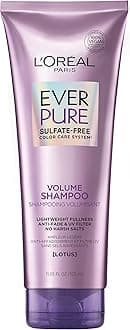 L’Oréal Paris L'Oreal EverPure Volume Sulfate Free Shampoo for Color-Treated Hair, Volume + Shine for Fine, Flat Hair, with Lotus Flower, 11 Fl; Oz (Packaging May Vary)