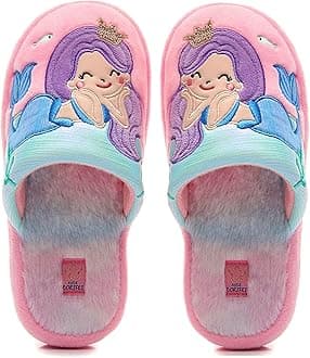 Kids Family Unicorn Slippers Household Anti-Slip Indoor Home Slippers for Girls and Boys