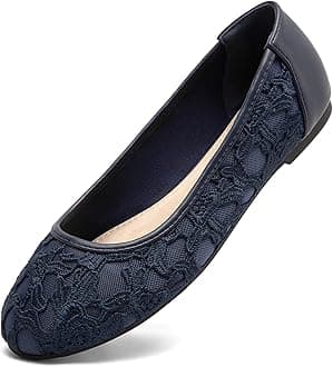 Women Shoes Cut Out Slip On Synthetic Lace Ballet Flats
