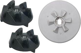 Motor & Jar Couplers Compatible for " Panasonic/National Panasonic " Mixer Grinders " Oval Shape Shaft " (1 Motor + 2 Jar Couplers).