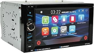 ‣Seattle 660 6.2" Dash Touch Screen Multimedia Car Stereo Receiver with Bluetooth