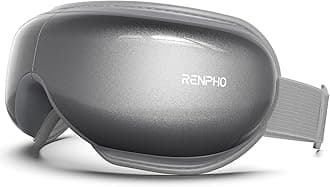 RENPHO Gifts for Women/Men Eye Massager Eyeris 1, Eye Mask with Heat/Bluetooth Music, Face Massager, Eye Care Mom Birthday Gifts, Smart Eye Mask for Relax Eye, Reduce Eye Strain, Wedding Gifts