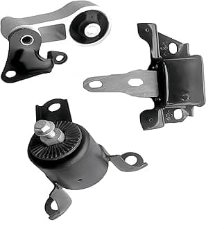3Pcs Engine Motor Transmission Mount Kit Compatible with Fiesta 2011 2012 2013 2014 2015 2016 L4 1.6L for Manual Transmission Replacement for A5566 A5507 A5515 3253 3193 3259
