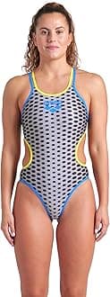 Women's One Scale Double Cross Back Practice Swimsuit Competition Bathing Suit