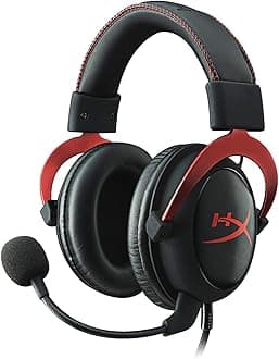 HyperX Cloud II Gaming Headset - 7.1 Surround Sound - Memory Foam Ear Pads - Durable Aluminum Frame, Wired