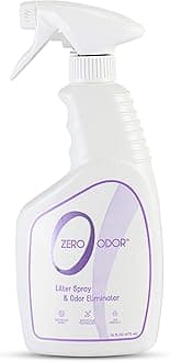 Zero Odor Litter Box Odor Eliminator, Trigger Spray, 16 ounc