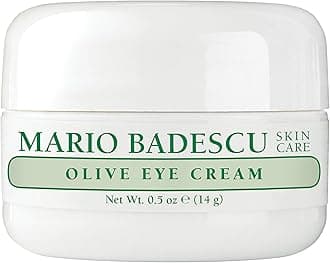Olive Eye Cream for Dry & Sensitive Skin | Rich Under Eye Cream with Olive Leaf Extract & Cocoa Butter | Nourishes Dry Under Eyes | 0.5 Ounce (Pack of 1)