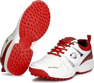 PRO KVHLightweight Cricket Shoes for Men | Rubber Spikes | Water-Resistant | All-Round Performance Footwear for Outdoor and Field Sports