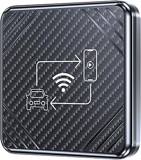[Upgrade Dual OS] Wireless Carplay/Android Auto Adapter, Convert The Car Built-in Wired Carplay/Android Auto to Wireless, Plug & Play, for Cars from 2015+, iOS 10+ & Android 10+
