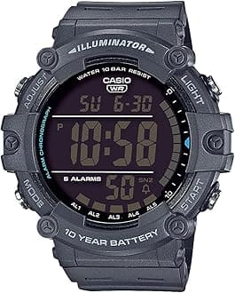 AE-1500WH Watch, Casio Collection, gray, Newest model