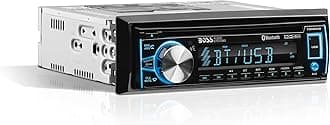 BOSS Audio Systems 750BRGB Car Stereo - Single Din, Bluetooth, CD Player, AM/FM Radio Receiver, USB, AUX Input, Multi Color Illumination