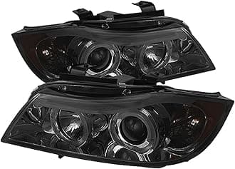Spyder Auto PRO-YD-BMWE9005-AM- Smoke Halo Amber Projection Headlight