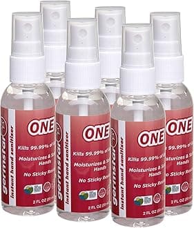 Germstar ONE 2oz Hand Sanitizer Spray Bottles (6/case)