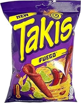 Takis Fuego Chips 180g Extreme Chill and Lime Flavoured Corn Snack