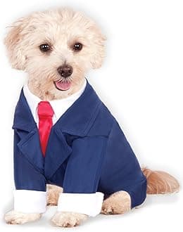 Rubies Business Suit Pet Costume for Dogs or Cats, Small