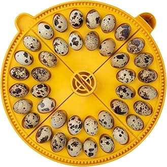 Small Egg Quadrant Insert for Maxi Advance Incubator System, Fits 40 Pheasant or Quail-Size Eggs