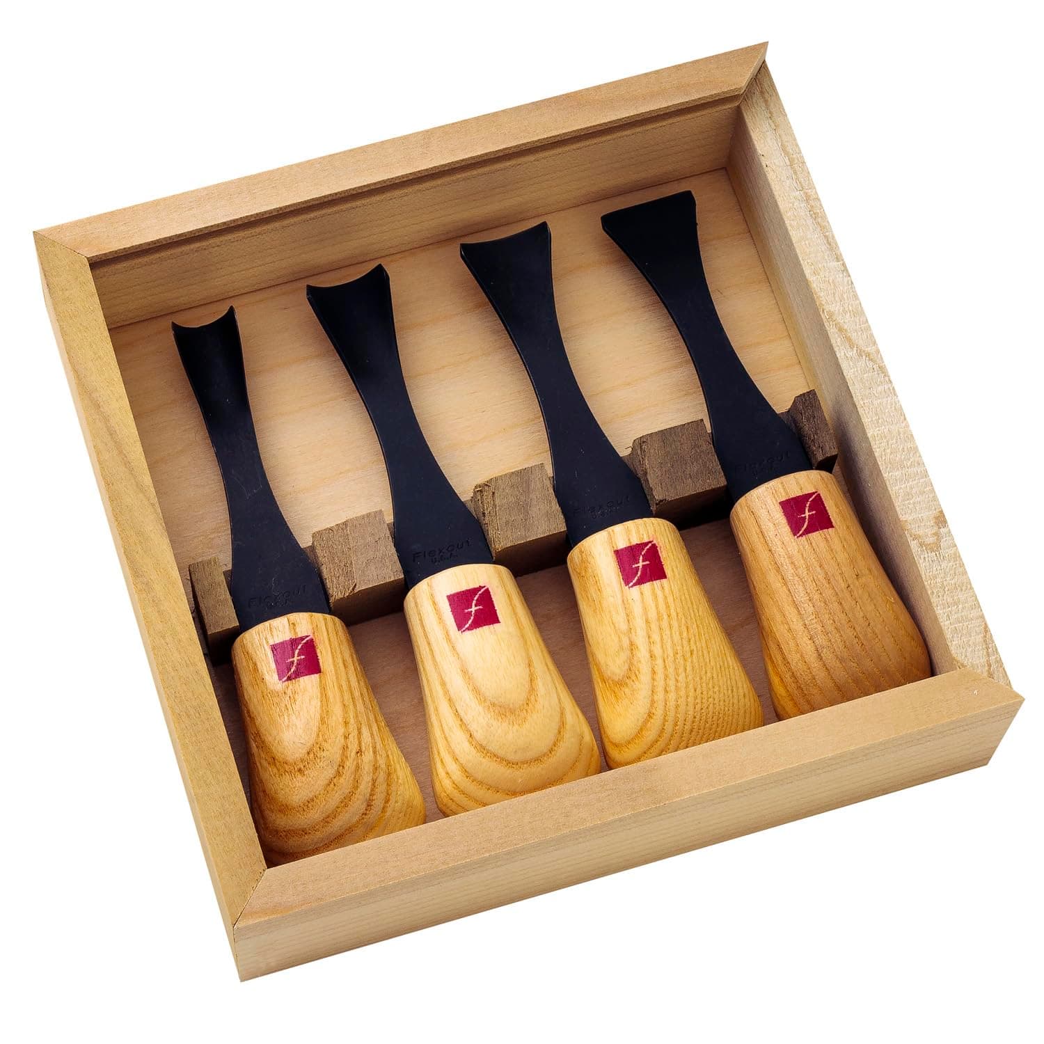 4-pc Super-Wide Format Palm Set, includes #3 x7/8 inch, 6 x 13/16 inch, 8 x 11/16 inch and #9 x 9/16 inch. (FR704)