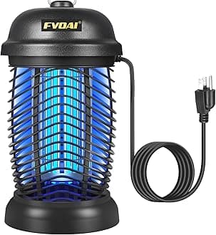 Bug Zapper Outdoor Electric,Insect Killer Fly Pest Attractant Trap, Mosquito Zappers Killer