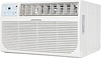 Keystone 10,000 BTU 230V Wall Mounted Air Conditioner with Supplemental Heat and Dehumidifier Function, Quiet Wall AC with Remote Control for Small and Medium Sized Rooms up to 450 Sq.Ft.