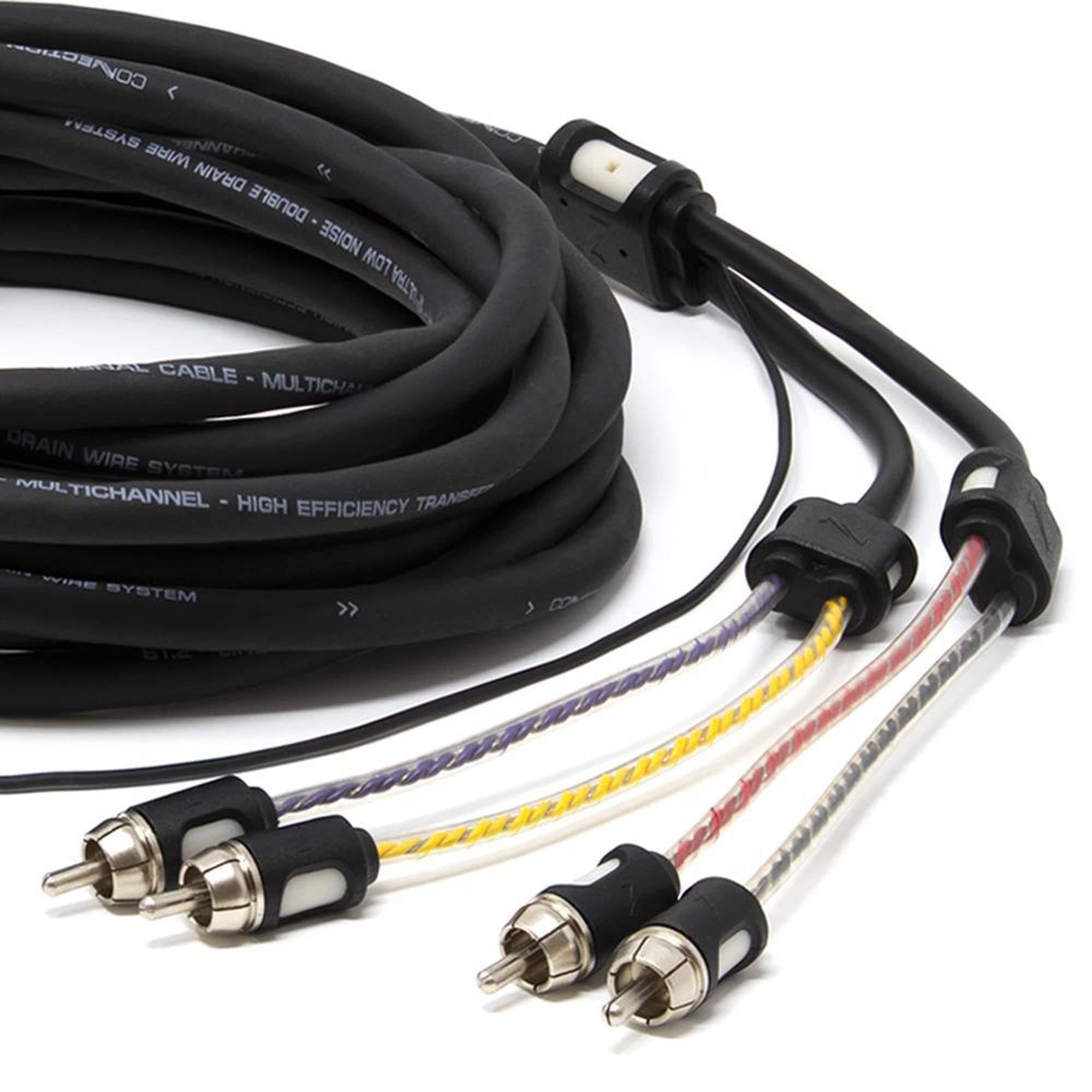 Connection BT4 250.2 Four-Channel RCA Cable 2.5m/8.25ft