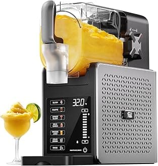 Fiii Slushie Machine 92 oz, Slushy Machine for Home, 6 Preset Programs, Quiet Operation, LED Display, Auto-Clean, No Ice Needed, Perfect for Milkshakes, Margarita Smoothie, Frappes and More