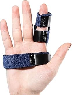 Sumifun Trigger Finger Splint for Right and Left Hand, Mallet Finger Brace for Index Middle Ring Pinky, for Straightening Dislocated Fingers, Releasing Arthritis Pain