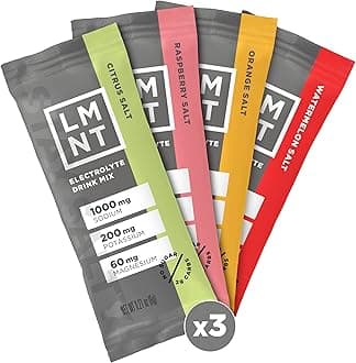 LMNT Electrolyte Drink Mix | Hydration Powder | Keto & Paleo | No Sugar, No Artificial Ingredients | Variety Pack | 12 Stick Packs