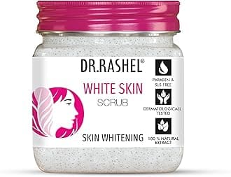 White Skin Scrub For Skin Whitening, Skin Lightening, Dark Spot, Reduce Pigmentation (380 ml)