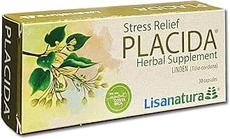 Placida Herbal Supplement - Sugar, Gluten & Lactose Free - 30 Capsules