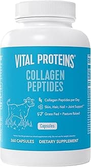 Vital Proteins Collagen Peptides Capsules for Women, Collagen Supplement 360 Capsules