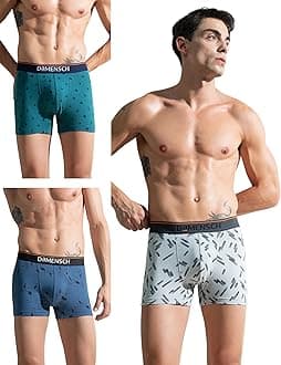 DAMENSCH Mens Deo-Cotton Printed Group 11 Underwear (pack of 3)