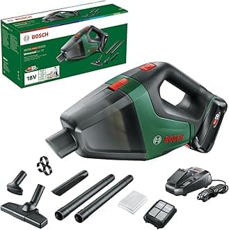 Bosch Akku Staubsauger UniversalVac 18 (2,5 Ah Akku, 18 Volt Sytem, im Karton)