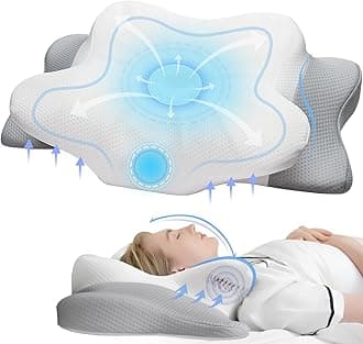 Cervical Pillow for Neck & Shoulder Pain Relief Sleeping - Ergonomic Contour Pillows - Memory Foam Pillow for Side, Back & Stomach Sleepers
