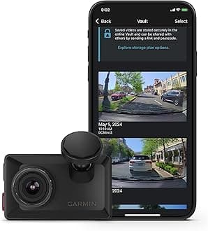 Dash Cam™ X310, Compact 4k Ultra HD Touchscreen Dash Cam with a 140-degree Field of View, Built in Clarity™ Polarizer, Voice Controlled, GPS, 2.4” Display, Automatic Recording