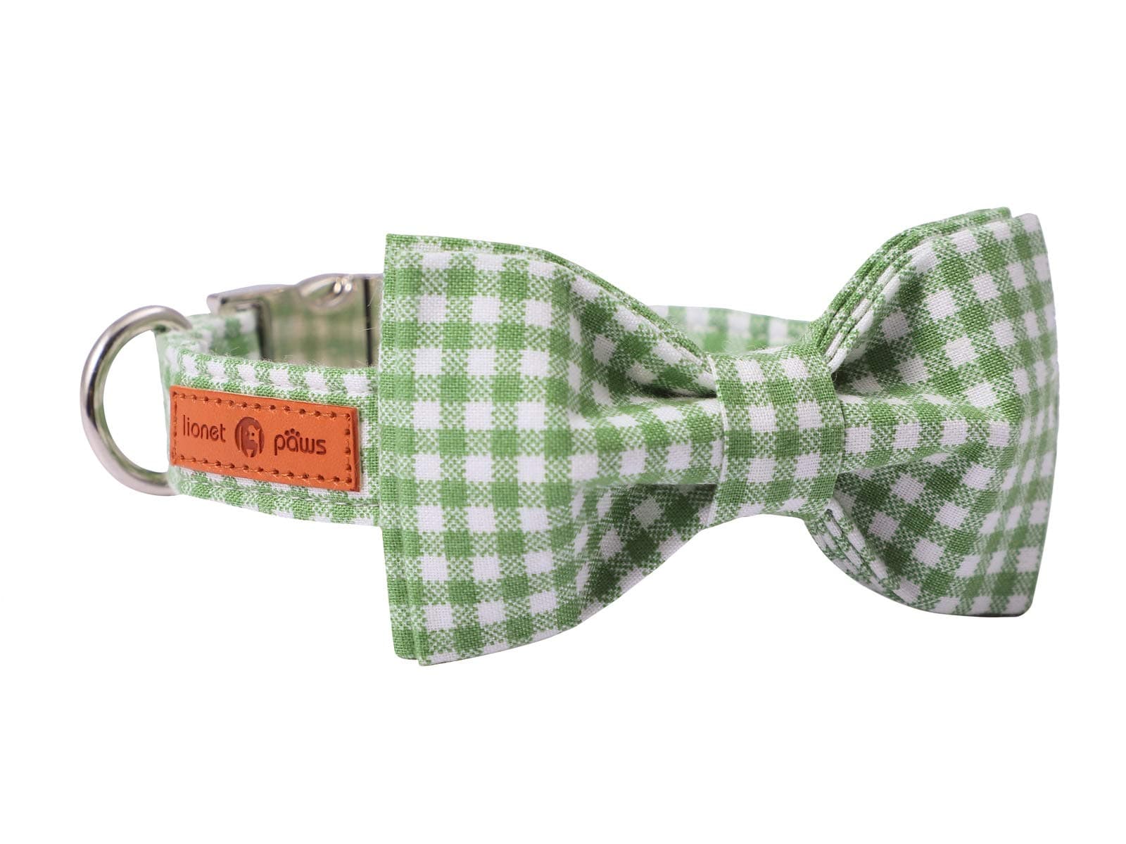 Dog Collar with Bowtie, Durable Adjustable and Comfortable Collar for Small Dogs Puppies and Cats, Neck 10-16in