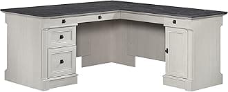 Sauder Palladia L-Shaped Home Office Desk