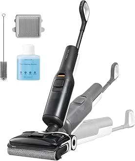 F25 ALT Vacuum Mop, Wet Dry Vacuum Cleaner, Cordless Hard Floor Cleaner Machine with AI Assistant Wheels, 180° Lie-Flat, 194°F Hot Air Flash Drying & Self Cleaning Electric Mop