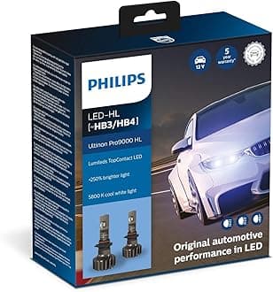 PHILIPSUltinon Pro9000 LED Car Headlight Bulb (HB3/HB4), set of 2